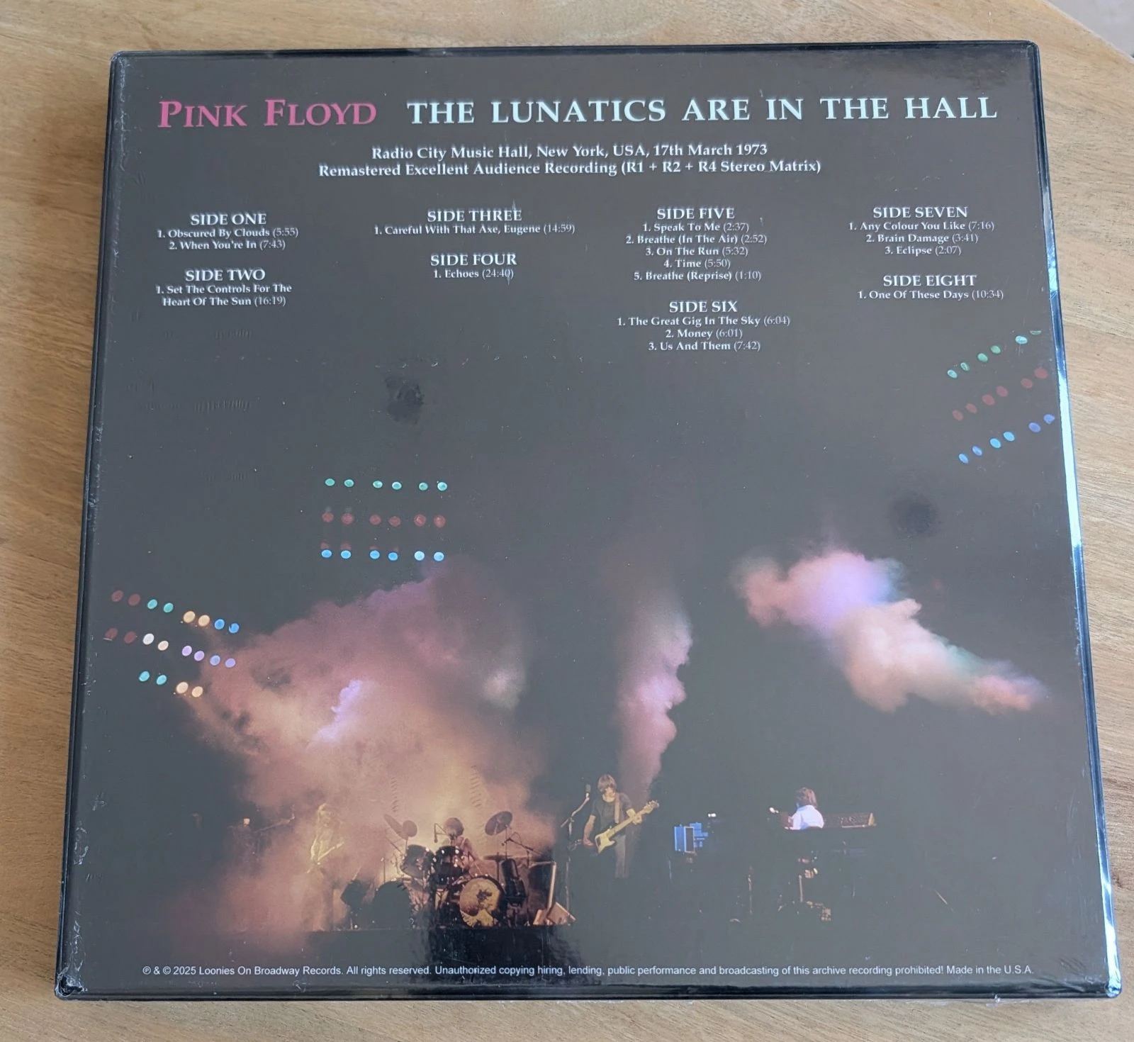 Caja Pink Floyd de 4 vinilos de color nuevos y sellados – photo 3